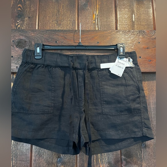 Caslon Pants - Caslon black linen shorts